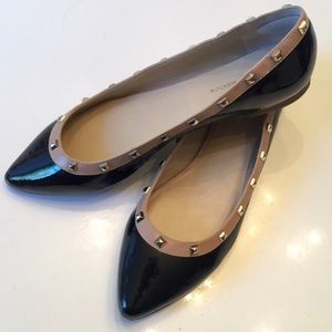 Black patent leather BCBGeneration flats